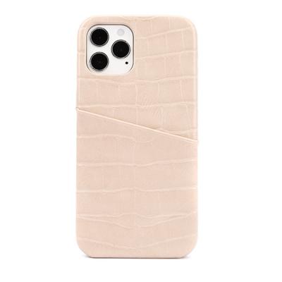 China Custom Pattern Shockproof Cover Crocodile Logo Personalized Luxury Phone Case With Card Holder For iPhone 11 12 13 Pro Max for sale