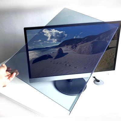 China PC / Notebook 43 Inch Screen Protector Shockproof Acrylic LCD TV Panel With Clips , LED TV Screen Guard for sale