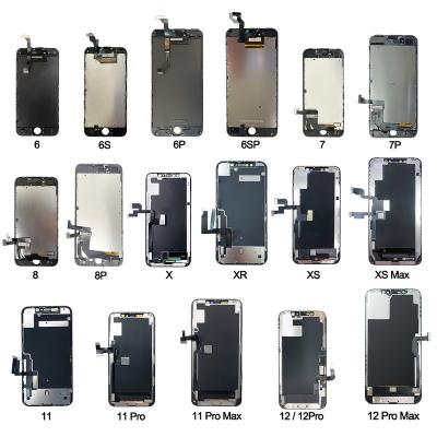 China lcd display for apple for iphone 7 mobile phone display lcd touch screen lcd for iphone 6 to 12 pro max for sale