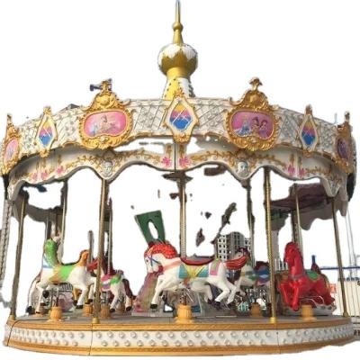 China Factory sale plastic theme park equipment ocean carousel horse ride directly for sale