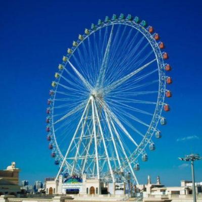 China High Quality Plastic Public Playground Amusement Park The 80m Tall Rides Ferris Wheel for sale