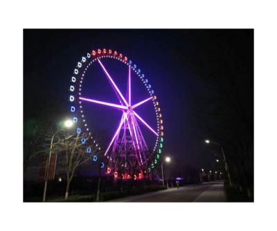 China Children 46m Outdoor Plastic Ferris Wheel For Sale Electric Amusement Park Equipment for sale