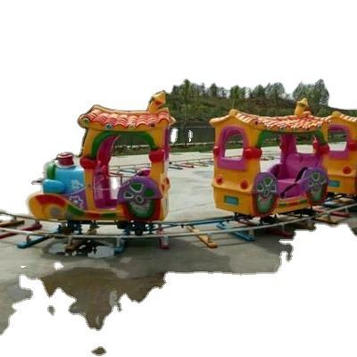 China 8*10m Amusement Park Ride Kids Rides Kids Rides Tren Electrico Electric Train Track Train for sale