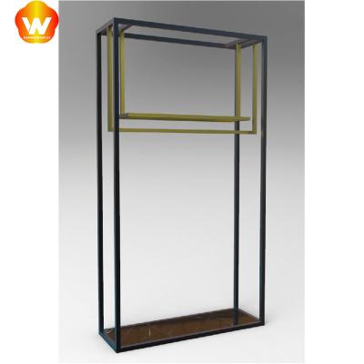 China Latest one stop design luxurious wooden clothing store display rack women clothing store furniture designs for sale