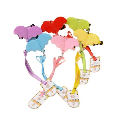 China Custom Pet Products Pet Leash Dog Angel Chest Strap Wings Rabbit Cat Wings Factory Outlets for sale