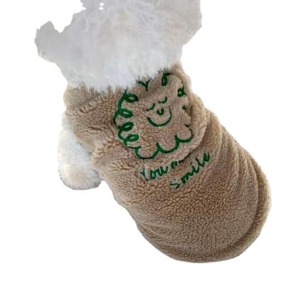 China Viable warm autumn and winter Pet Teddy Bichon Pomeranian Schnauzer VIP pet small dog clothes cat supplies invest for sale