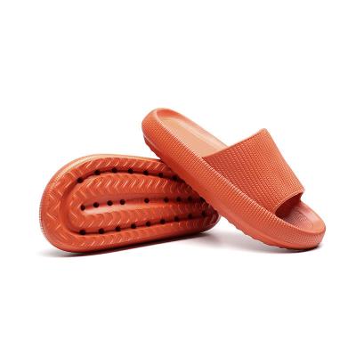 China Fashion Trend Women Slippers Summer Beach Eva Soft Sole Slide Sandals Leisure Men Indoor Bathroom Thick Ladies Anti-skid Platform Shoes for sale