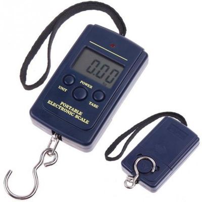 China Weight measuring Hot-selling 40KG luggage scale, portable portable electronic scale with hanging hook scale, portable fishing scale for sale