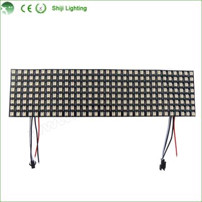 China SK6812 WS2812B P10 Outdoor Accessible Flexible Dance Floor 16x16cm 8x32cm RGBW Led Matrix Display for sale