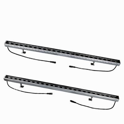 China LANDSCAPE Aluminum High Brightness DMX 28 Watts Waterproof RGBW RGB Led Wall Washer Bar for sale