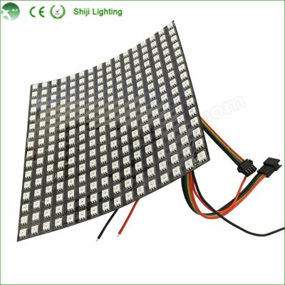 China DC5V Flexible LANDSCAPE matrix 8x8 16x16 8x32 brightness smd 2812b sk6812 apa102 102 high intensity display for sale