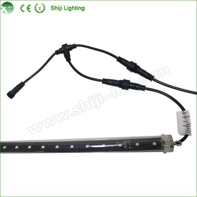 China LANDSCAPE Led Pixel Light Decorative Tube Meteor DMX 3d RGB Digital Vertical Flexible 360 ​​Degree Led Tube Light for sale