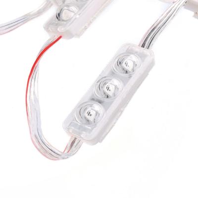 China AlGaInP DC12V smd5050 ws2811/1903 full color 5050 rgb pixel led lighting modules lens for sale