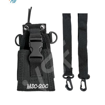 China MSC-20C Multifunctional Nylon Carry Case Pouch Bag Universal Holster for Yaesu Icom Motorola TYT baofeng UV-5R/82 Walkie Talkie MSC-20C for sale