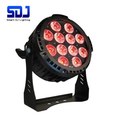 China Stage Lighting Dmx Par 12*18w Ip65 Wireless Battery Operated Led Event DJ Stage Light for sale