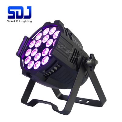 China Stage Lighting 18x12W RGBAWUV LED Par 575 Can Stage Lights for sale