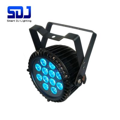 China Stage Lighting IP65 Outdoor Waterproof Slim Flat LED Stage Par Lights for sale