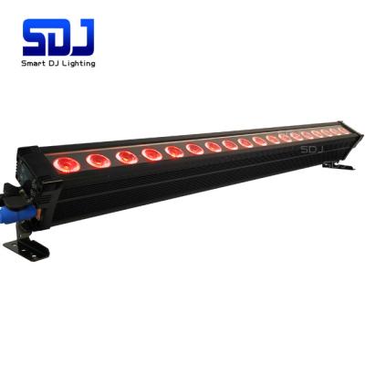 China Stage Lighting 18x18W Outdoor Waterproof LED Stage Wall Washer Bar Lights for sale