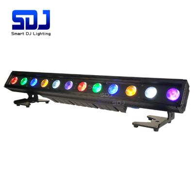 China Step Lighting Outdoor Waterproof UV Pixel Control 12x12W RGBAW LED Wall Wash Lights for sale