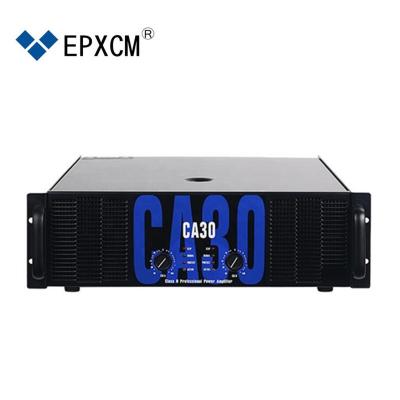 China EPXCM/CA30 Metal Manufacture Professional Audio Power Amplifier 1500Watts Sound Standard Audio Power Amplifier For Stage Show for sale