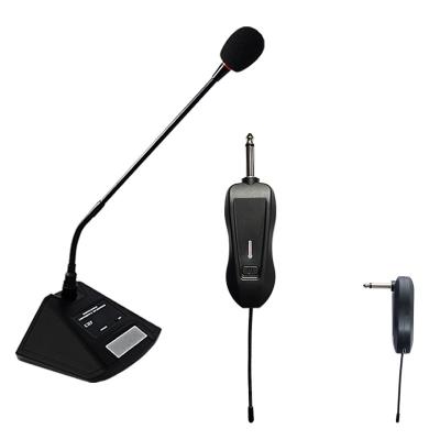 China Wireless gooseneck microphone EPXCM/M-300 ENPING factory UHF conference microphone gooseneck microphone with 6.5mm /3.5mm receiver for sale