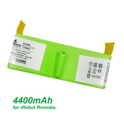 China Mutiple Pads 14.8V Battery Replacement 4400mAh For iRobot Roomba 500 600 700 800 900 And Scooba 450 Series for sale