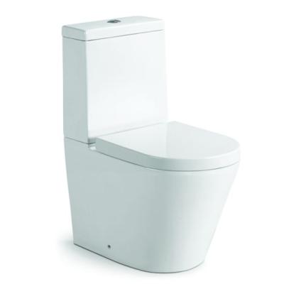 China DCBJ A8057 Double-Flow Washdown Standard Factory Wholesale Two Piece Toilet for sale