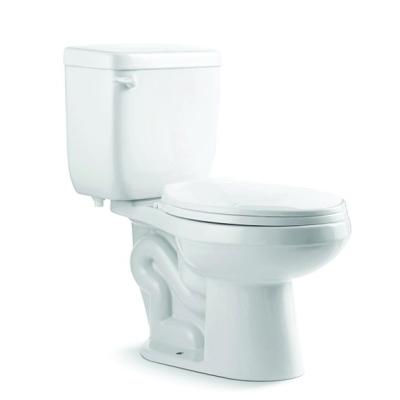 China Concealed Tank DCBJ A2319 Space Saving Wholesale Price Bathroom Wash Down Strap Two Piece Toilet for sale