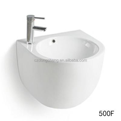 China DCBJ 500F Sustainable Wholesale Laundry Room Wall Hung Ceramic Basin for sale