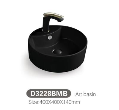 China DCBJ D3228 Sustainable Wholesale Ceramic Round Face Hand Washing Countertop Wholesale Basin for sale