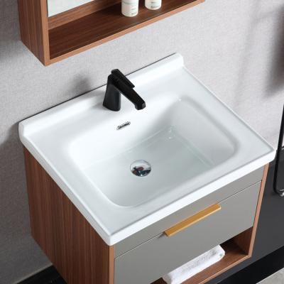 China DCBJ 0706-60 Modern Bathroom Furniture Aluminum Alloy Cabinet Vanity Suite Environmental Friendly for sale