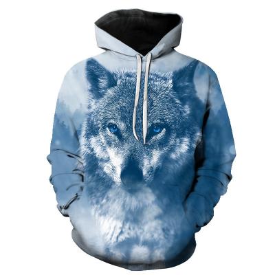 China Anti-wrinkle Wholesale custom high-quality men's and women's 3d digital printed hoodie hoodie men loose casual sweatshirt for sale