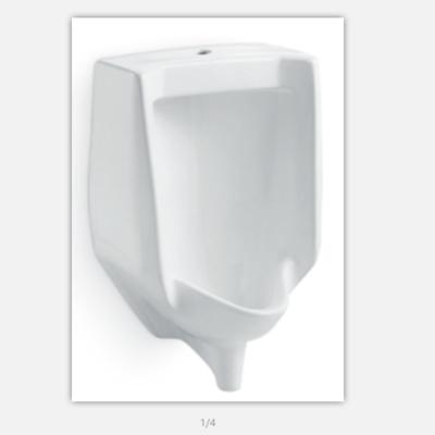 China Wall Mounted Ceramic Sanitary Water Ware Double-flow Mens Toilet Urinal Men Urinal (Hz604) for sale