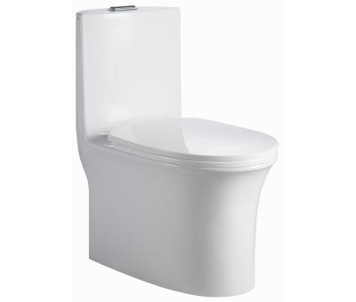 China Double-Flow Sanitary Ware Bathroom Furniture Water Closet One Piece Toilet (HZ5509) for sale