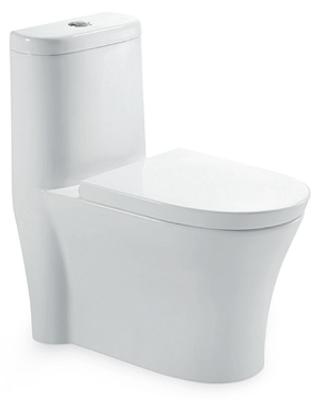 China Bathroom Furniture Sanitary Siphon Double-Flow Ware Water Closet One Piece Toilet (Hz5508) for sale