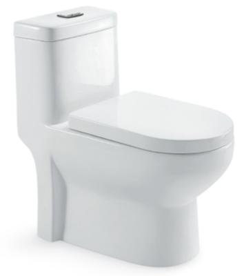 China Double-Flow Ceramic Water-Saving Siphon Lavatory Sanitaryware Flush One-Piece Toilet (Hz5586) for sale