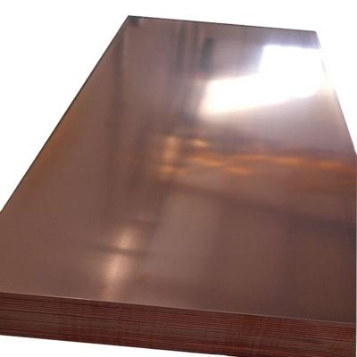 China Decoration Copper Plate ASTM JIS C11000 C12200 C12000 Standard T2 TP2 99.9% Pure Copper Sheet for sale