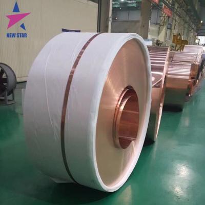 China High Conductivity China C12000 C12200 C11000 ETP (Export Transfer Prices) TU1 Battery Tape Coil Strip High Quality Pure Copper Strip for sale