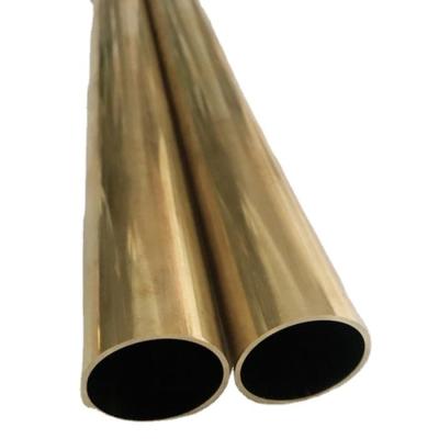 China H59 H62 H68 H65 Hollow Brass Tube Thin Wall Copper Tubing Brass Construction Pipe for sale