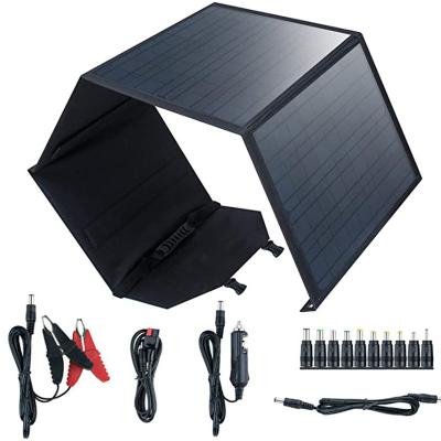 China Charging 100W Monocrystalline Solar Power Plant Camping Folding 200w Mono Foldable Photovoltaic Panel 210*105mm for sale