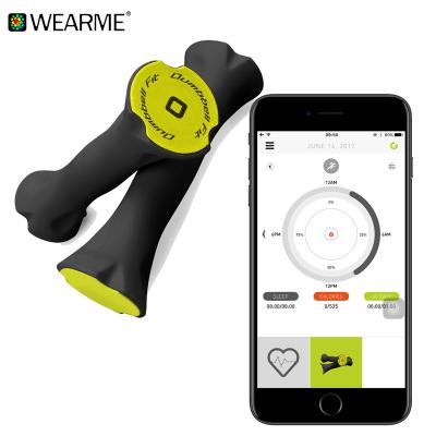 China Smart dumbbells with app to control your workout gym dumbbells 220*15*90mm for sale