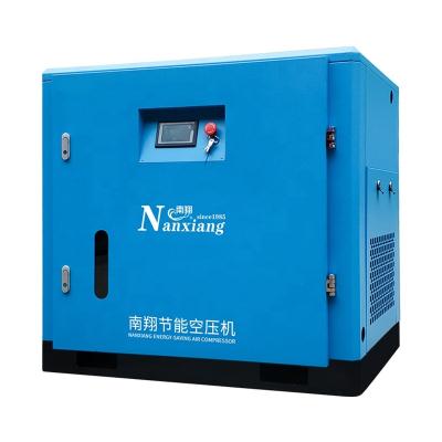 China NXGV-10A-175A Nanxiang Professional Lubricated Direct Drive Rotary Screw Air Compressor for sale