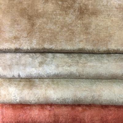 China 2020 New Dot Shrink-Resistant 100% Polyester Tanned Velvet Fabric For Sofa Cover for sale