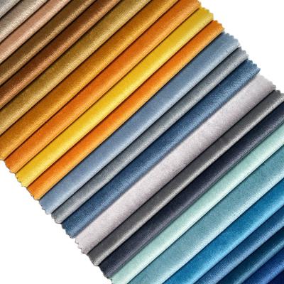 China Shrink-resistant 100% polyester knitted velvet fabric for hometextile for sale