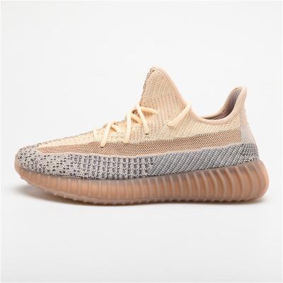 China Fashion OG trend good quality Yeezy design new 350 mono black ice blue sneaker running sports reflective bred yeezy shoes for sale