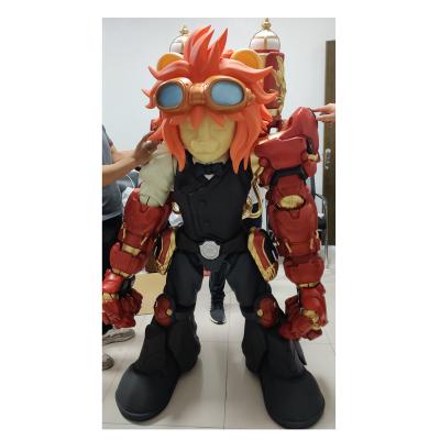 China Aluminum Cosplay Customize Precision 3D Printed Statue Resin 3D Printing Miniatures Figurine With Outer Coating for sale