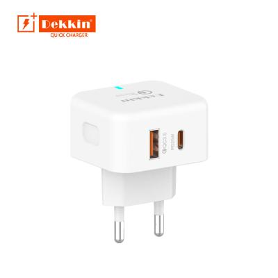 China Dekkin Quality QC3.0 40W Phone Chargers Palladium Fast Charging Portable Charger for sale