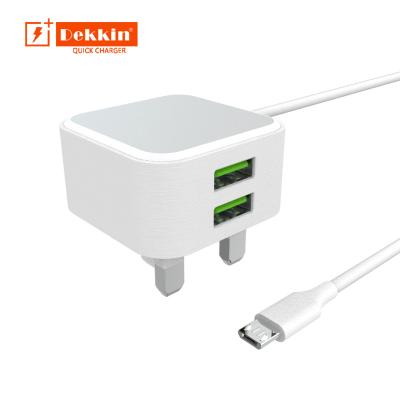 China Top Quality Fast Charging 2.4A Travel Charger Phone Fast Charging Portable Chargers for sale