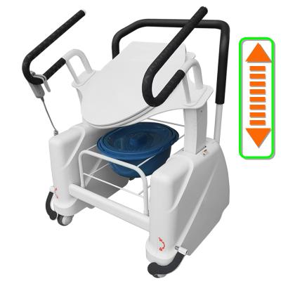 China Auto Lift Electric Automatic Powered Toilet Lifting Seat For Disabled for sale