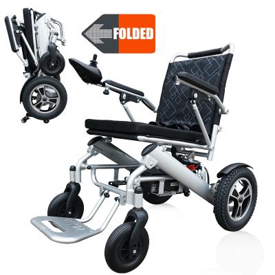 China Foldable Multifunctional Joystick Folding Electric Wheelchairs For Sale for sale